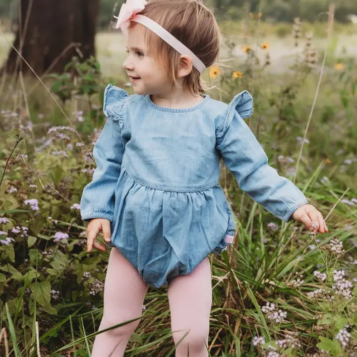 Long Sleeve Bubble Romper