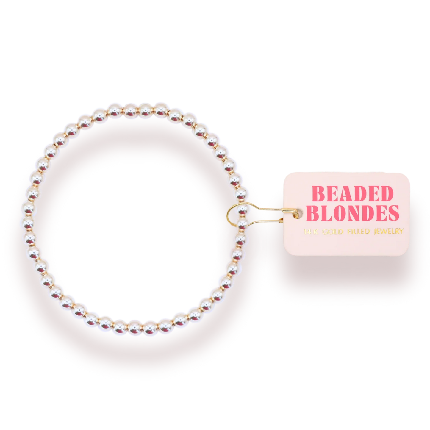 BB 4MM Silver Bracelet