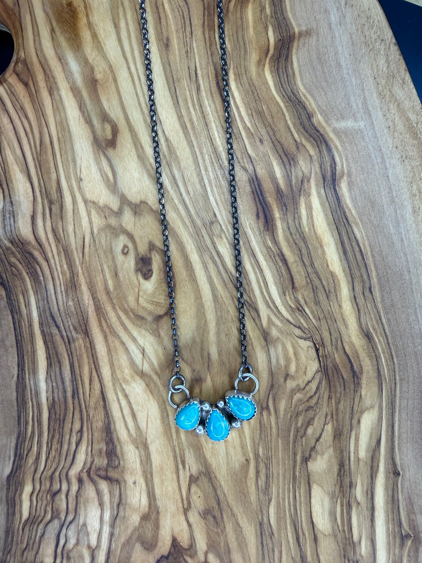 Tyla Trio Turquoise Necklace 1.0