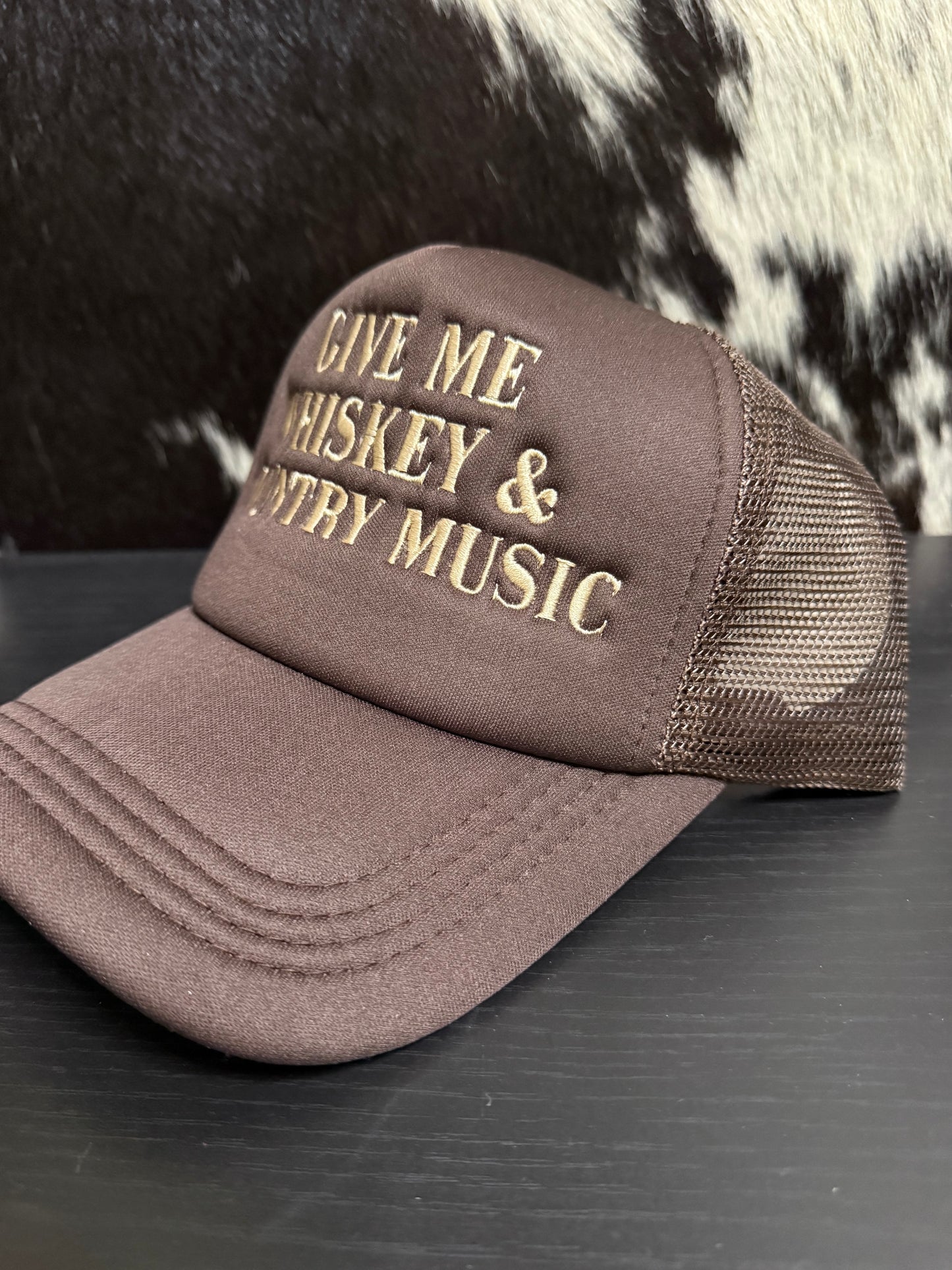 Give Me Whiskey & Country Music Hat