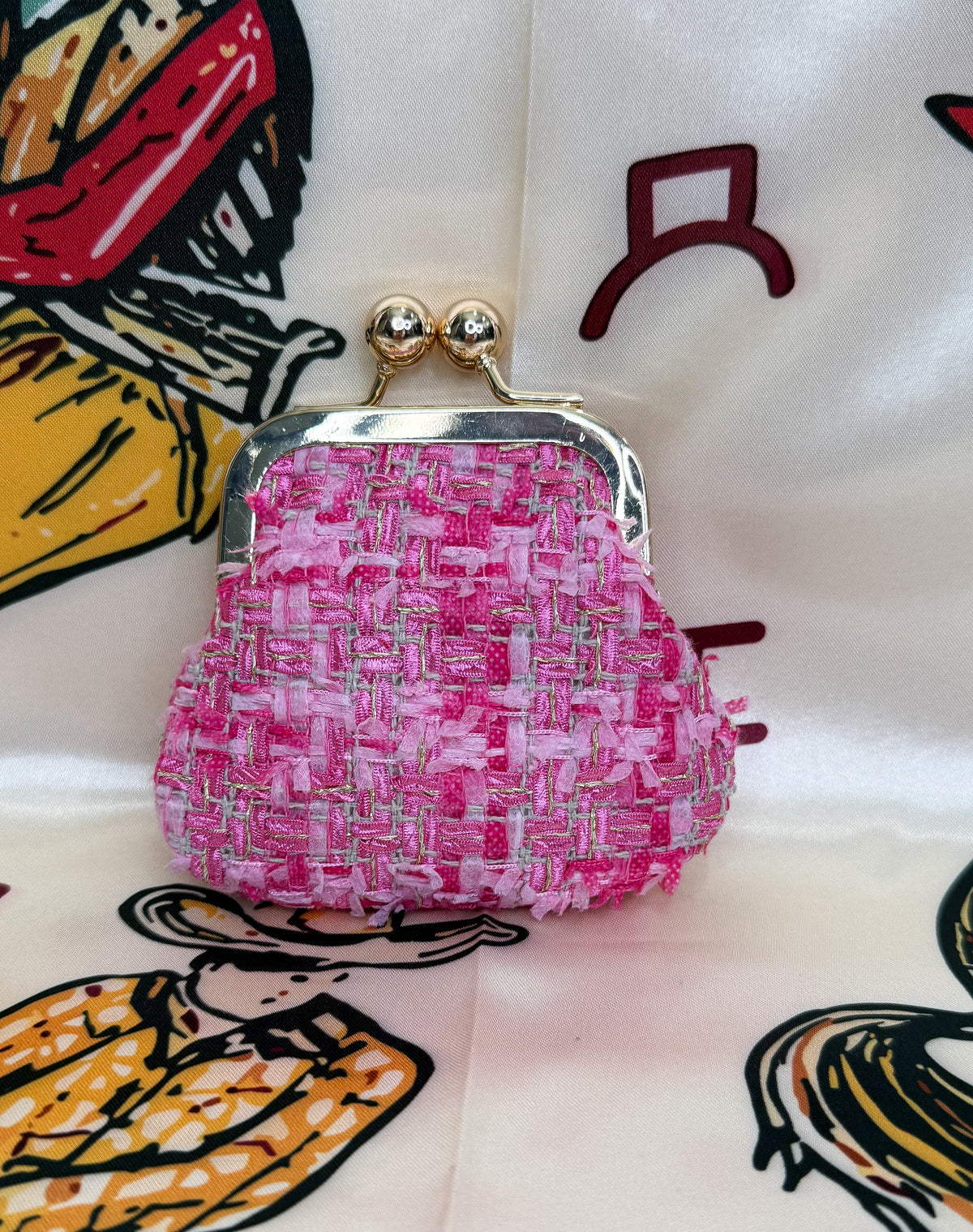 The Pixie Pink Tweed