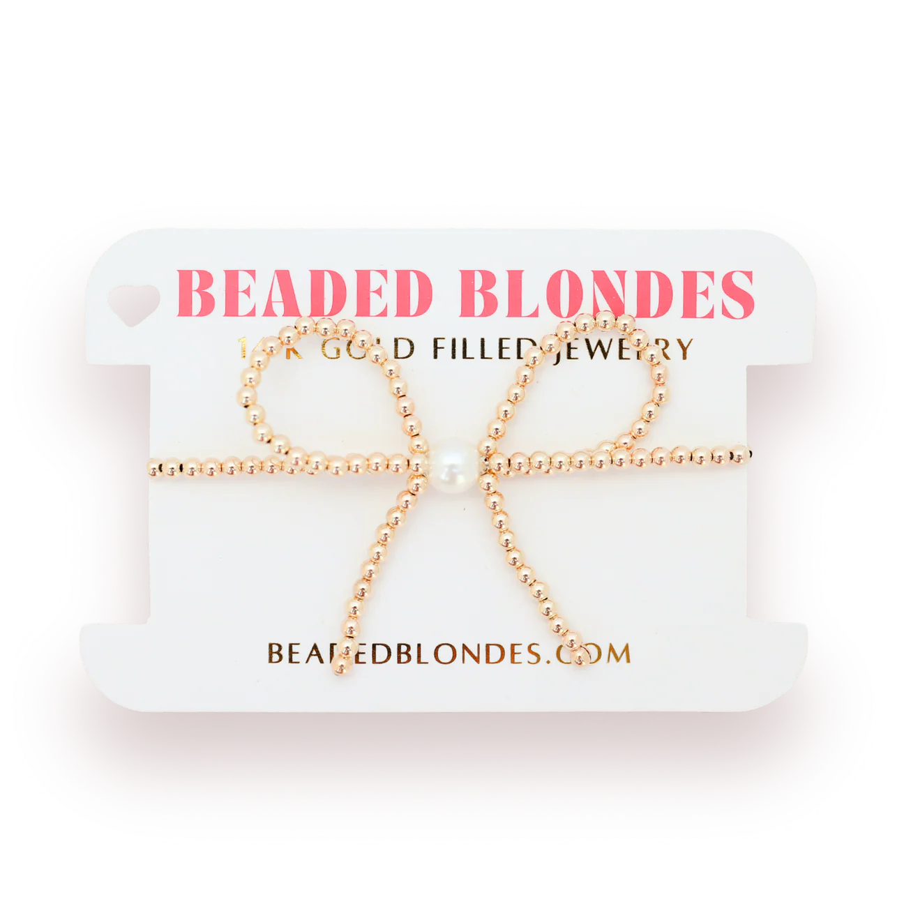 BB Gold Bow Bracelet