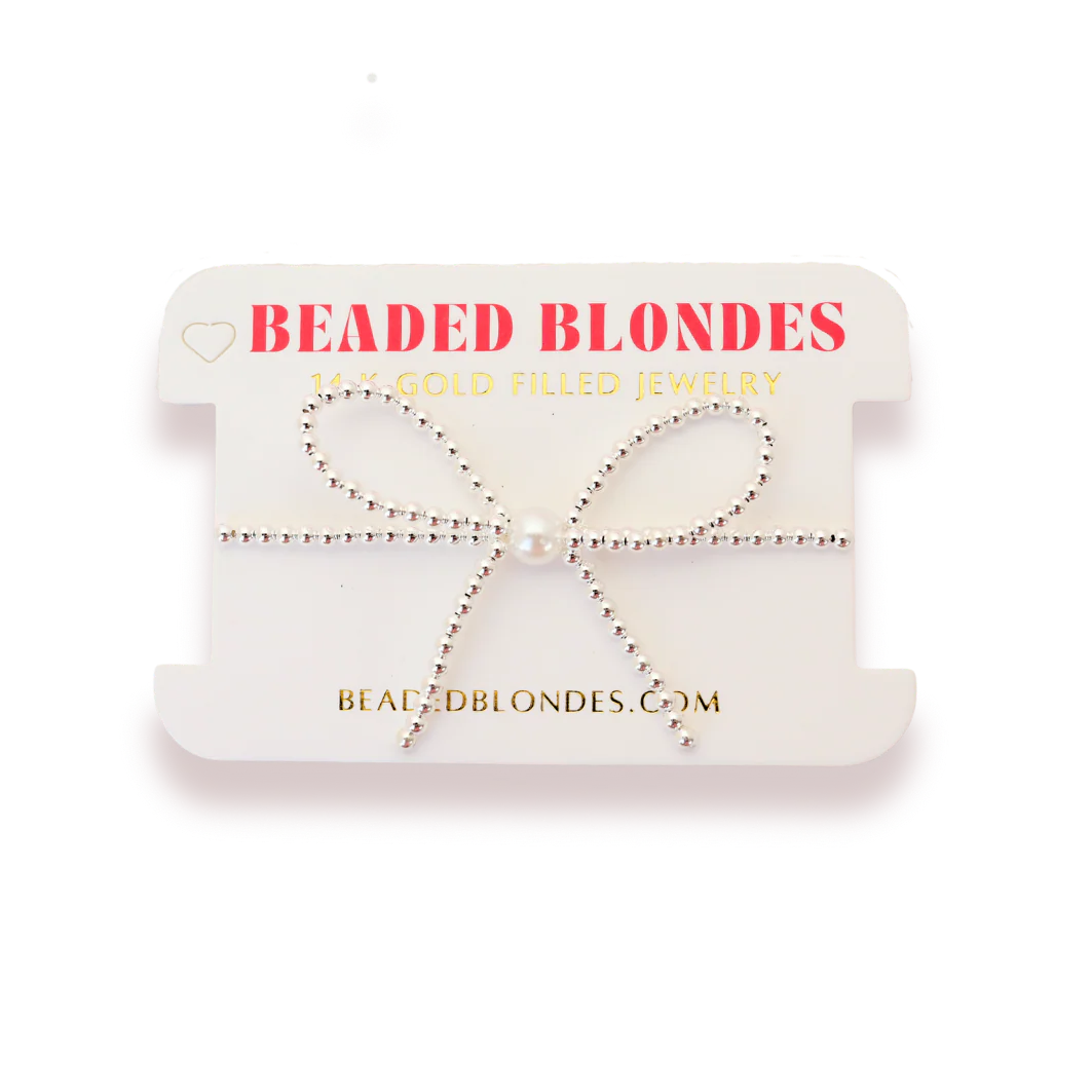 BB Silver Bow Bracelet