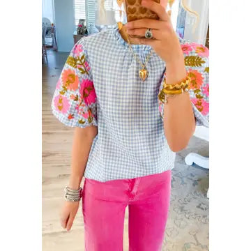 The Puff Embroidered Blouse