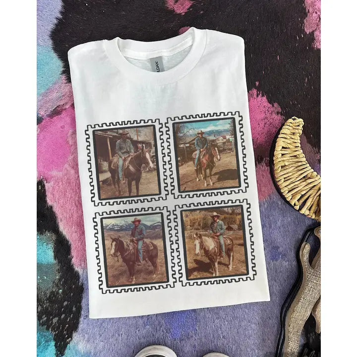 Cowboy Stamped Tee