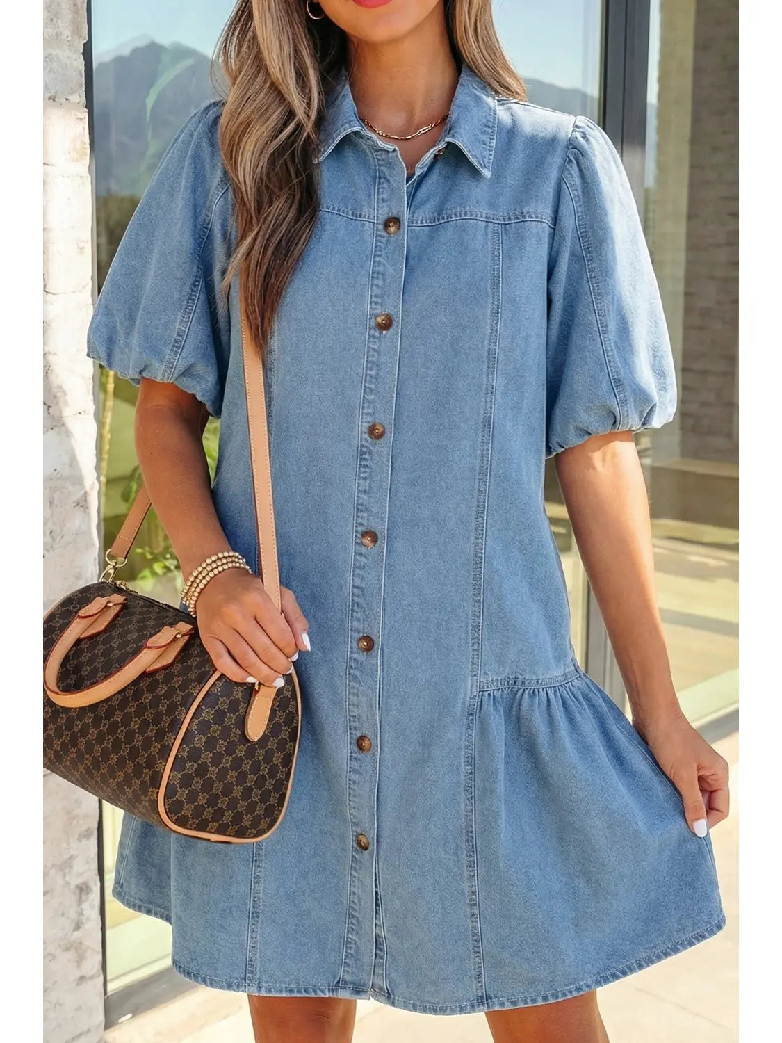 Daisy Denim Dress