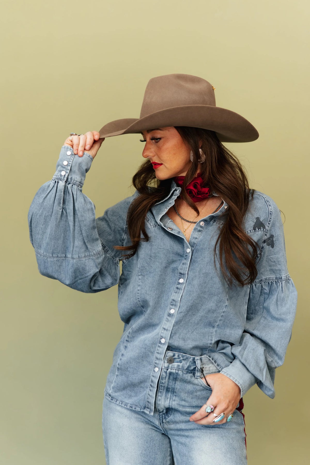 Denim Heritage Top