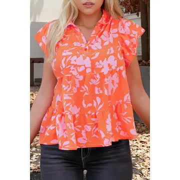 Floral Baby Doll Top