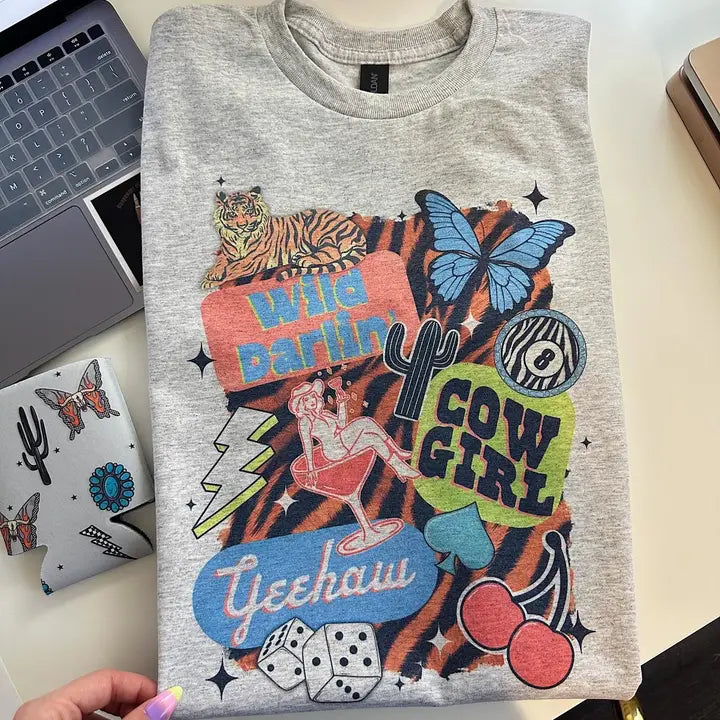 Wild Darlin Collage Tee