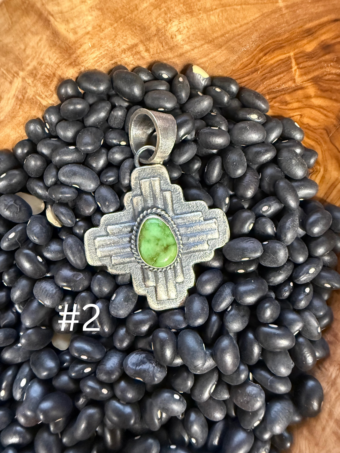 Cross Pendent With Stone