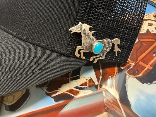 Kingman Running Horse Hat Pin