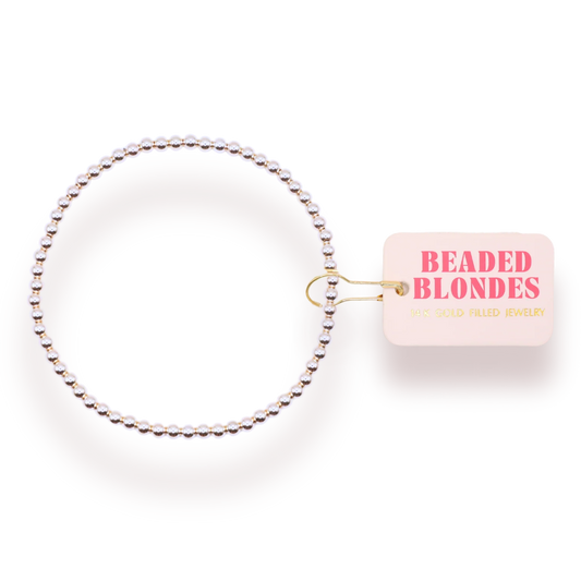 BB 3MM Silver Bracelet