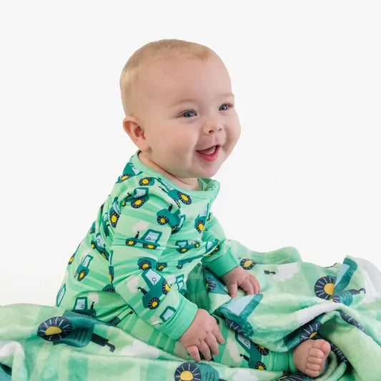 Tractor Time Bamboo Pajamas