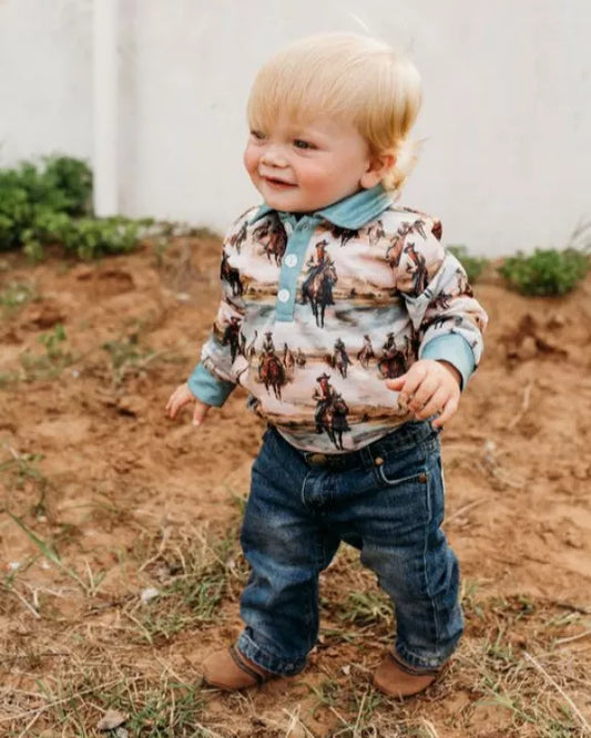 Sunrise Cowboy Polo