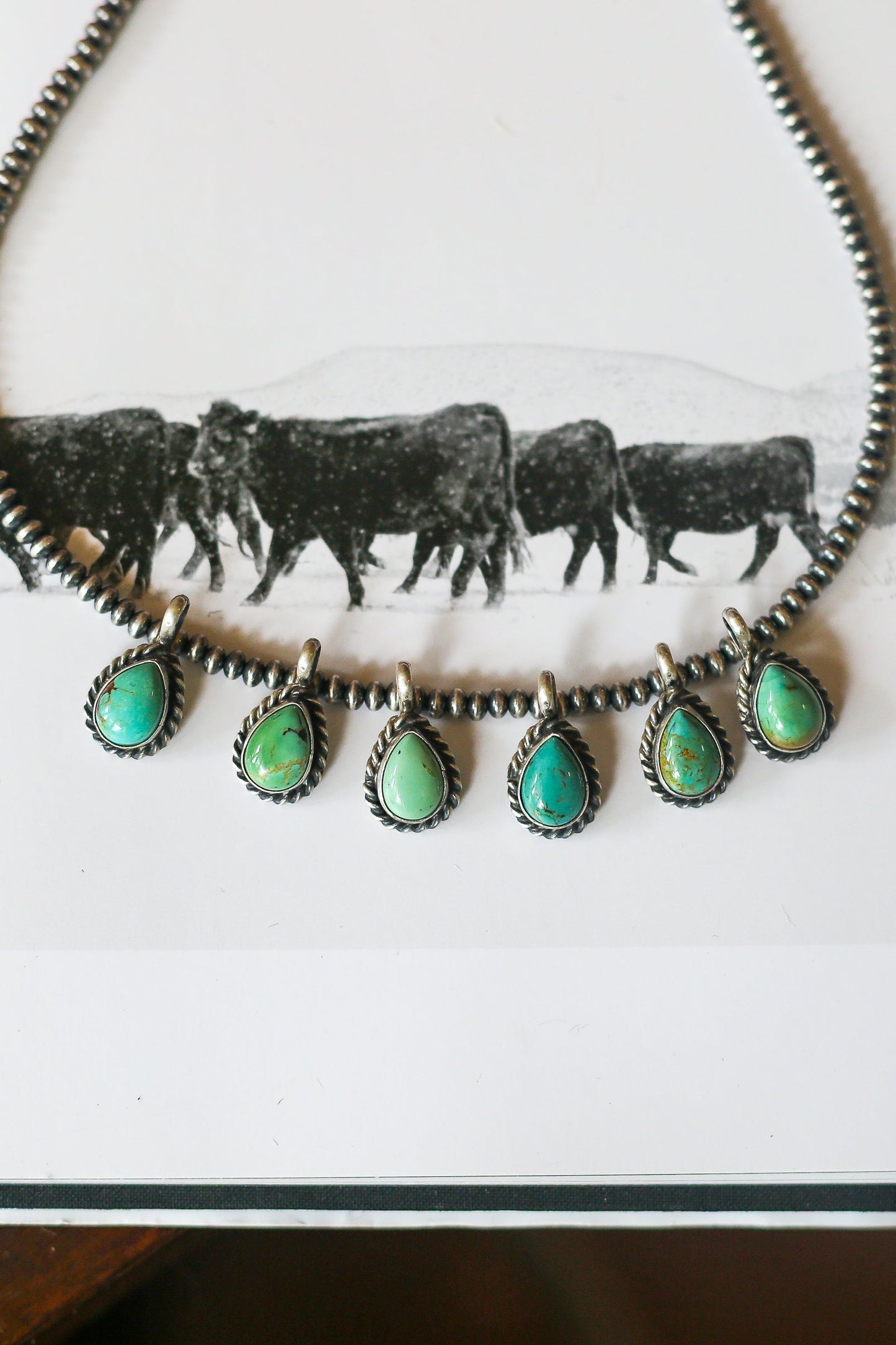 Carico Lake Teardrop Pendants