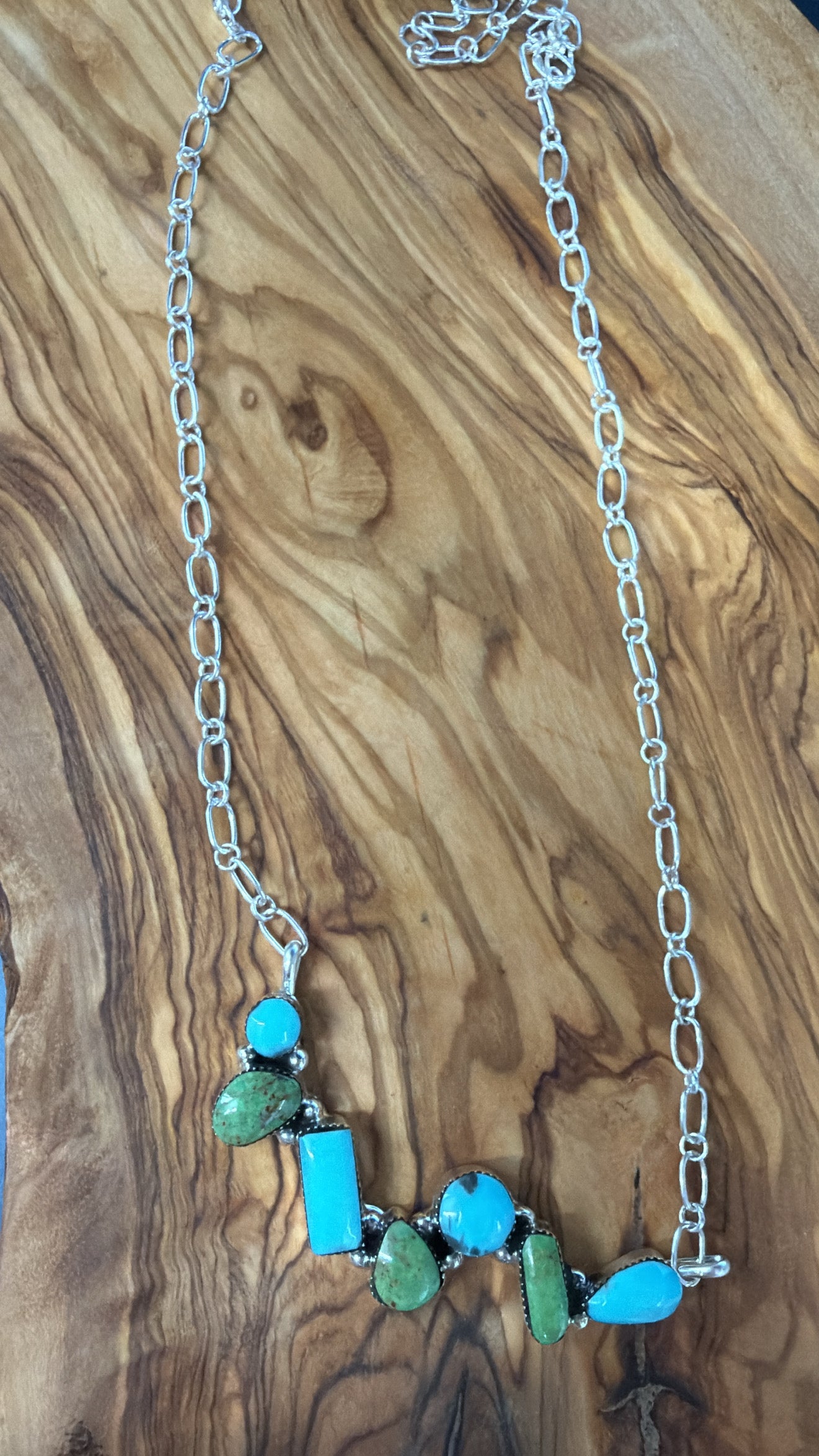 Queen of the Misfits Multistone Turquoise Necklace