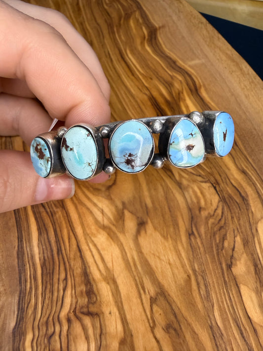 AL Golden Hills Turquoie Stacker Cuff