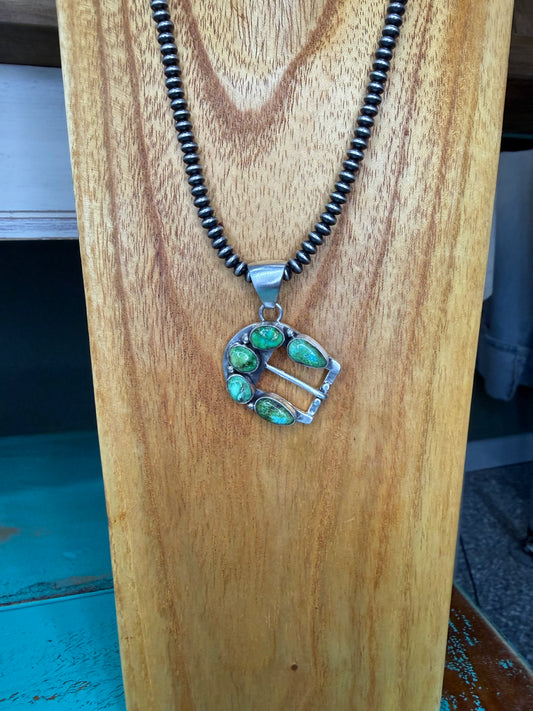 Yazzie Buckle Pendent