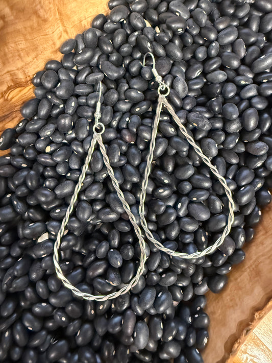 Rope Teardrop Earrings