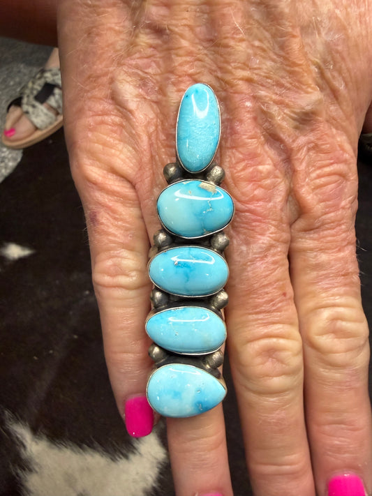 Blue Kingman Kathleen Ring