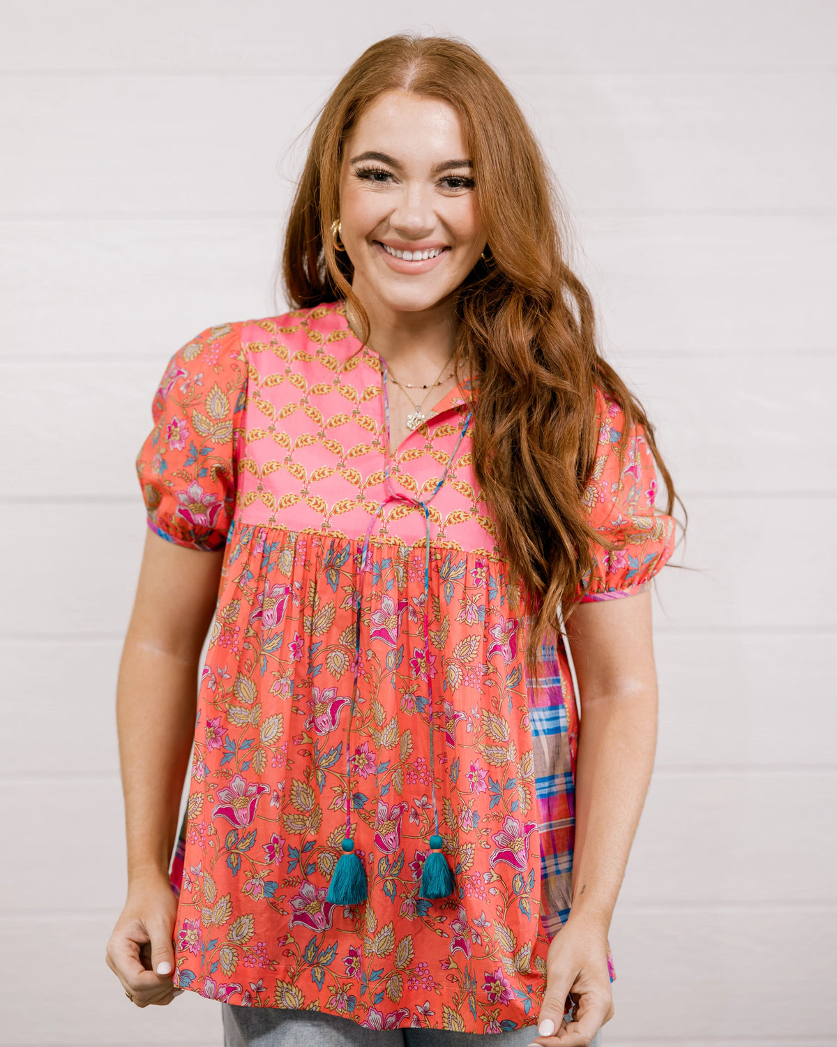 Jeanie Floral Top