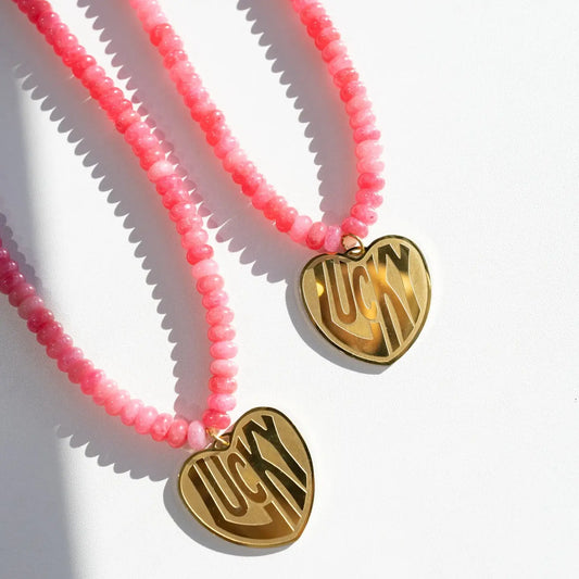 Lucky Pink Necklace