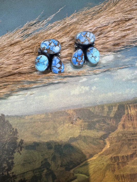 Triple Threat Golden Hills Earrings 4.0