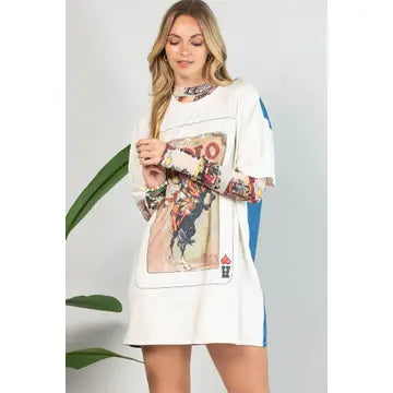Rodeo Cards T shirt Dress